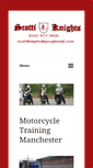 Mobile Screenshot of motorbiketrainingmanchester.com