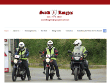 Tablet Screenshot of motorbiketrainingmanchester.com